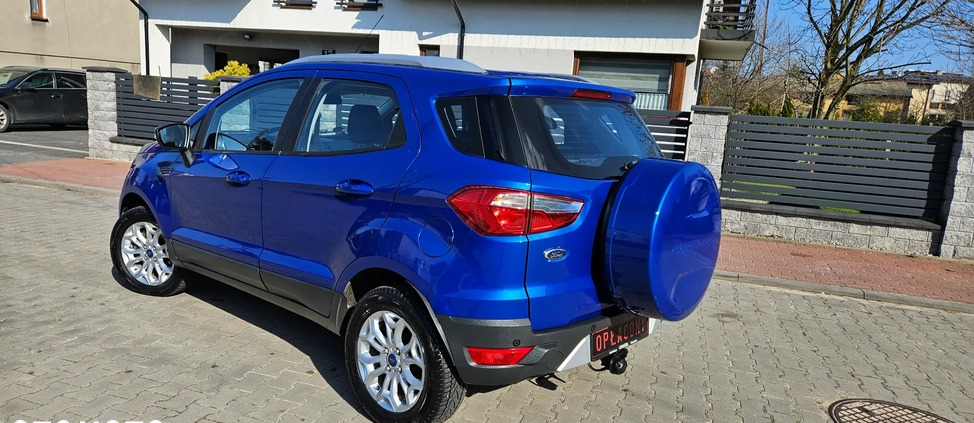 Ford EcoSport cena 37903 przebieg: 142347, rok produkcji 2014 z Zawiercie małe 631